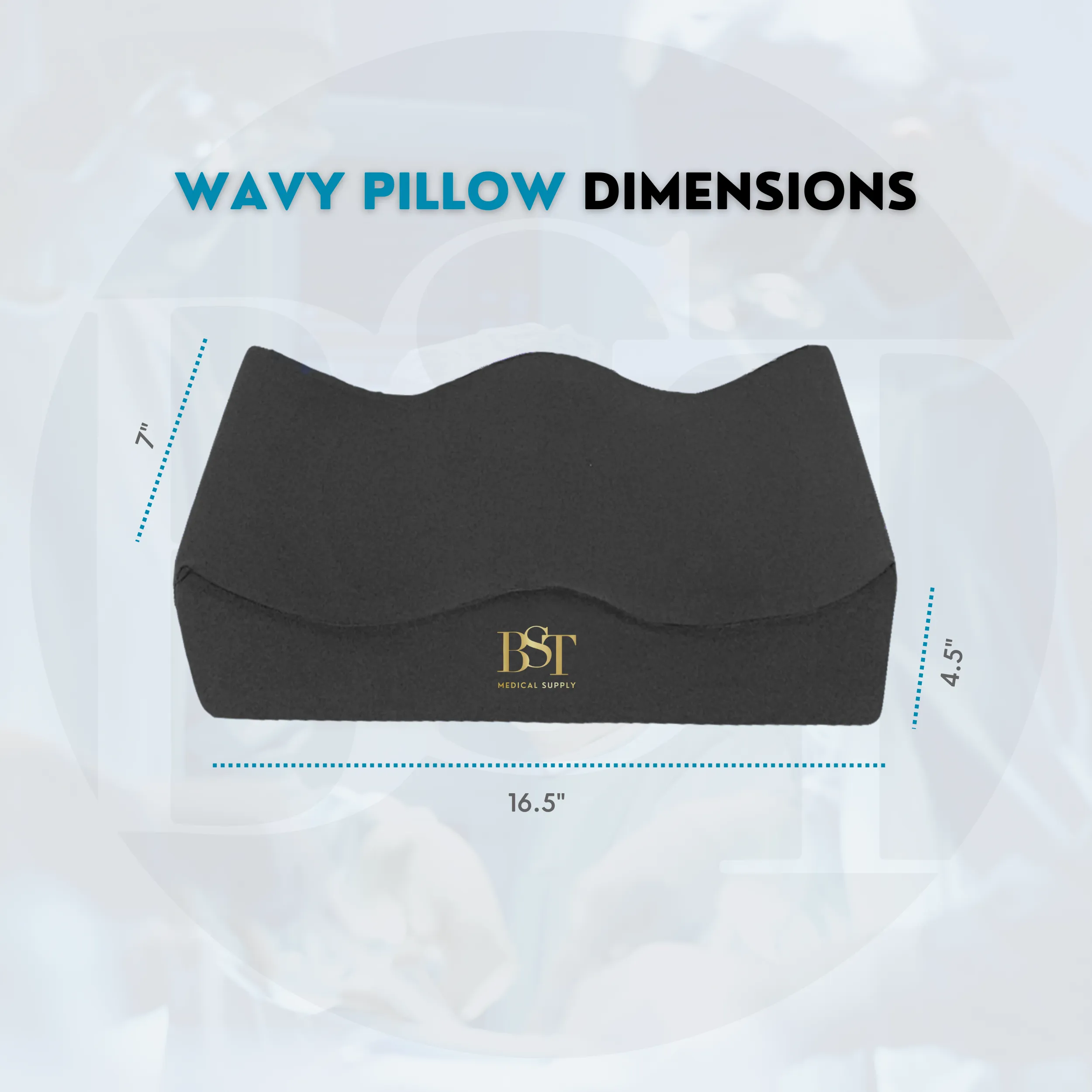 10 Pack | BBL Brazilian Buttlift Wavy Pillow