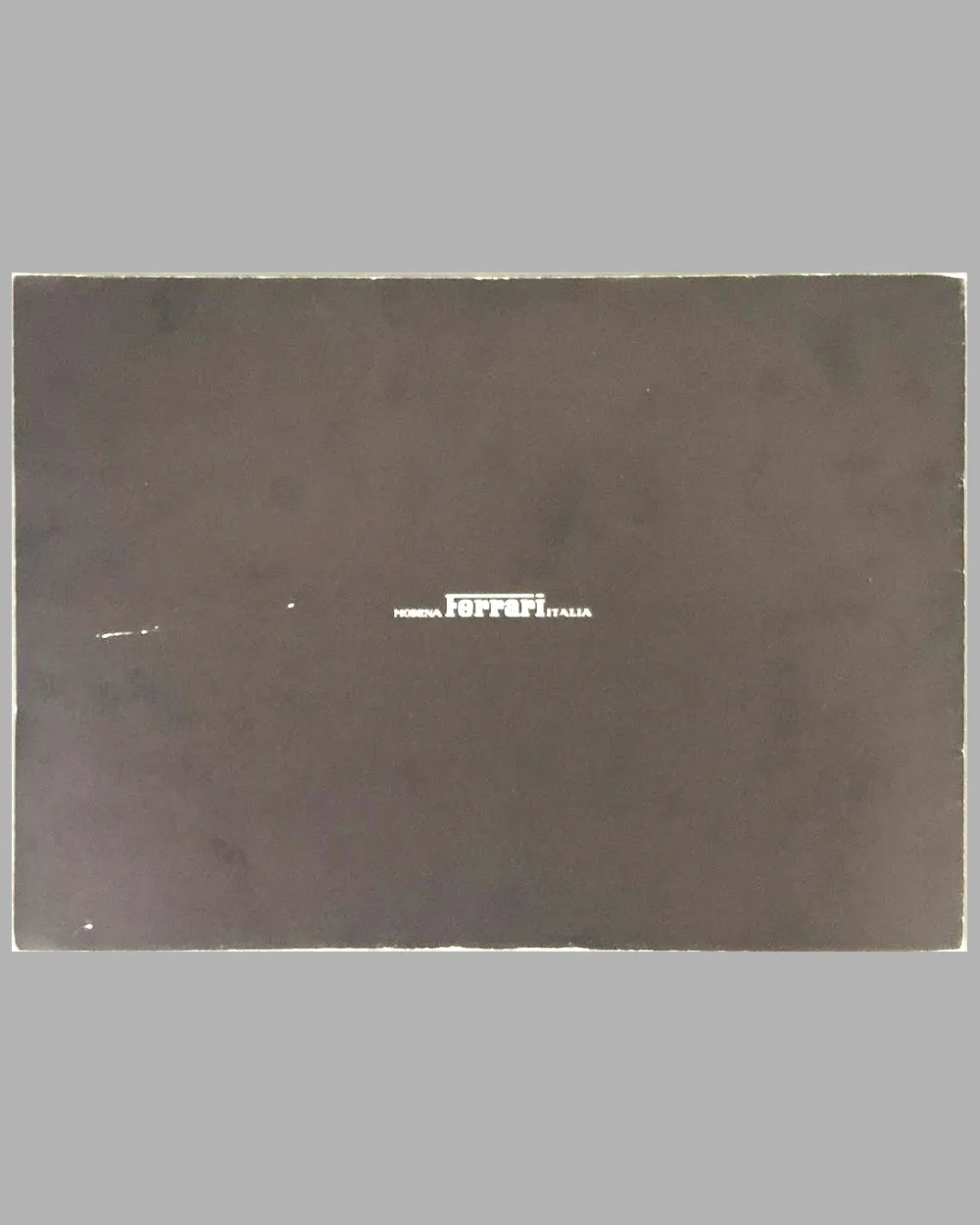 1958 Ferrari 250 Granturismo full line sales brochure