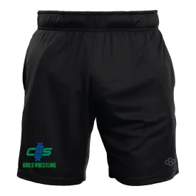 8" Mesh Shorts-Unisex--CNS Girls Wrestling Team Store