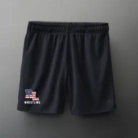 8" Mesh Shorts-Unisex--Red Land Junior High Team Store
