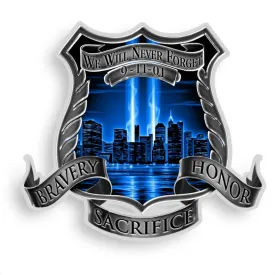 9/11 Police Decal