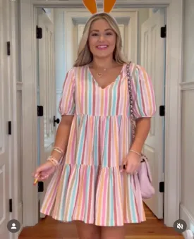 A New Approach Striped Dress- Size XS