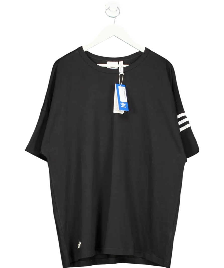 adidas Black Neu Classics Tee UK M