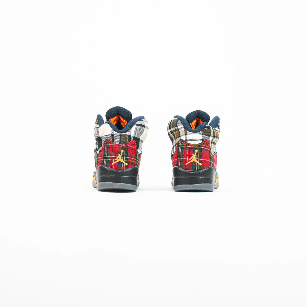 Air Jordan 5 Retro PLD (GS) (Black/Total Orange)