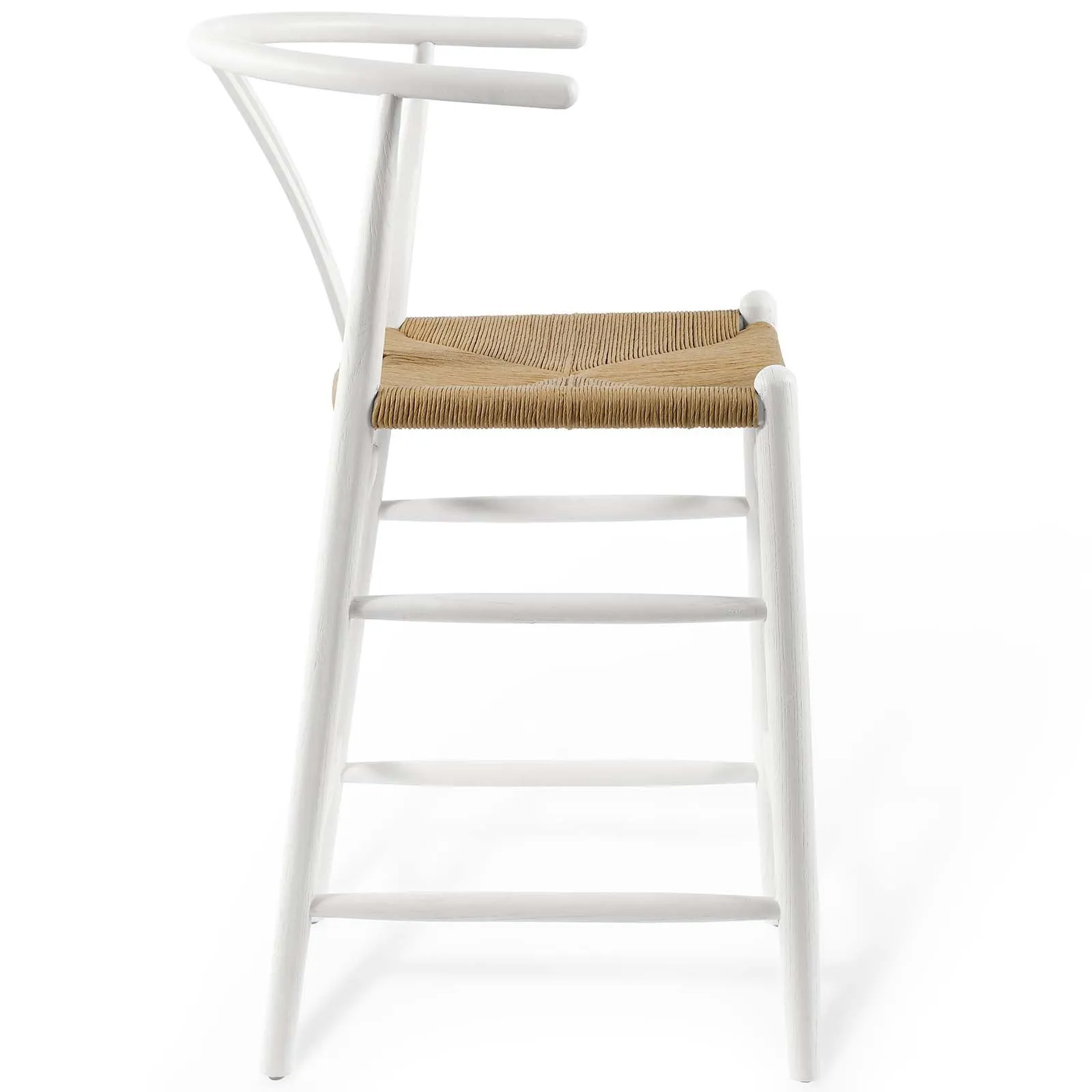 Amish Wood Counter Stool by Modway