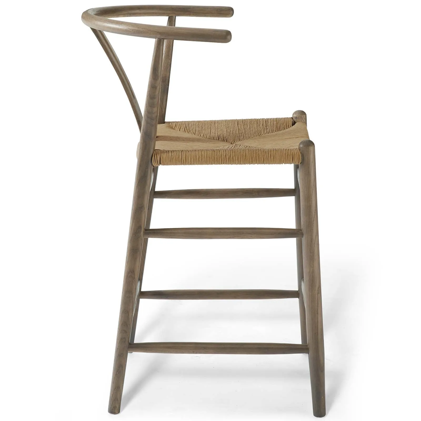 Amish Wood Counter Stool by Modway