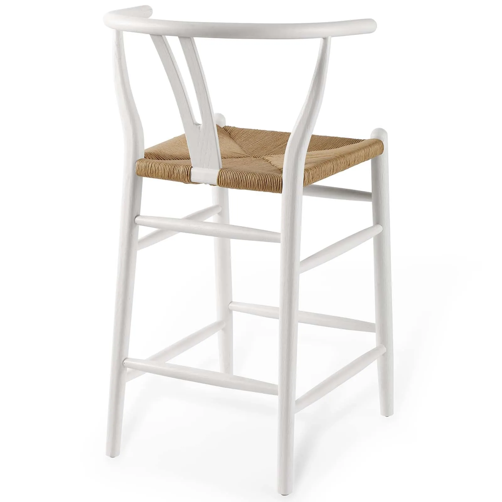 Amish Wood Counter Stool by Modway