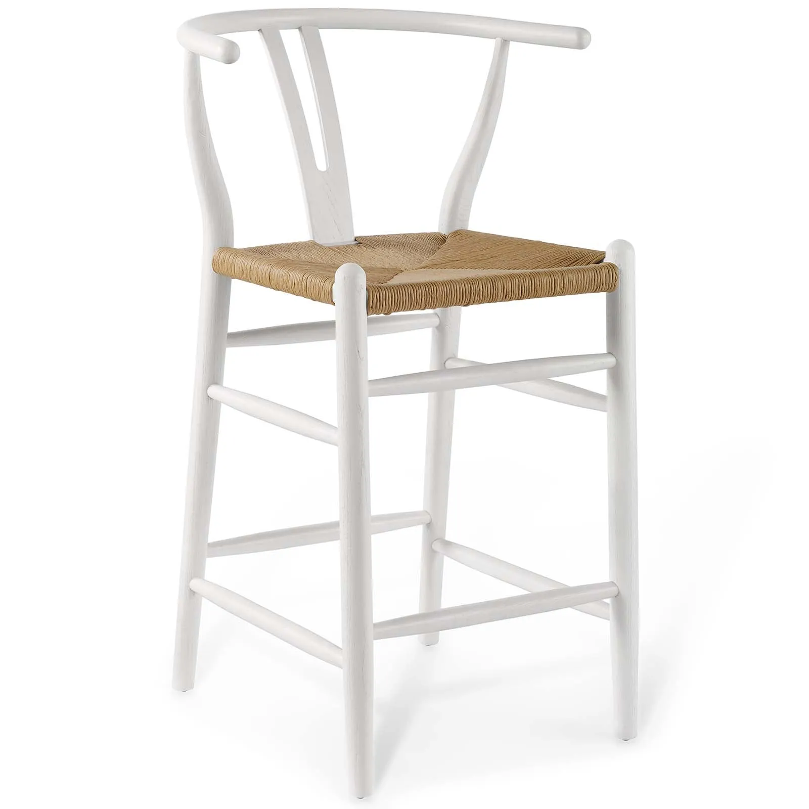 Amish Wood Counter Stool by Modway