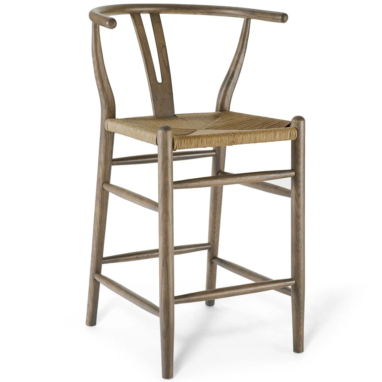 Amish Wood Counter Stool by Modway