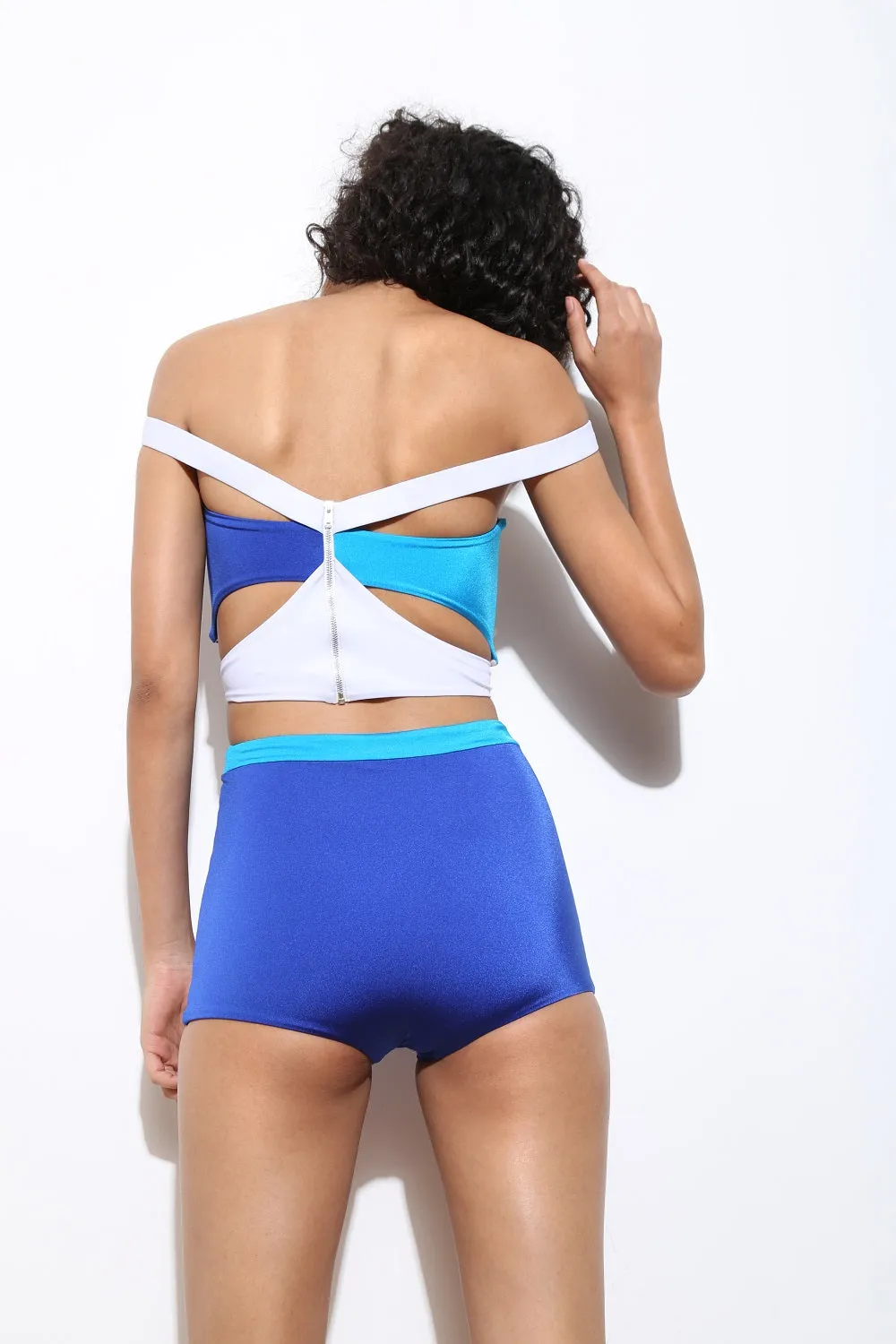 Aquaholic Shoulder Play Bikini