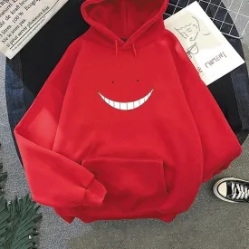 Assassination Classroom Hoodies Korosensei Anime Print Tracksuits Fashion Streetwear Oversized Sweatshirts