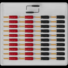 AudioQuest SureGrip 300 BFS/Banana Gold Tray of 40