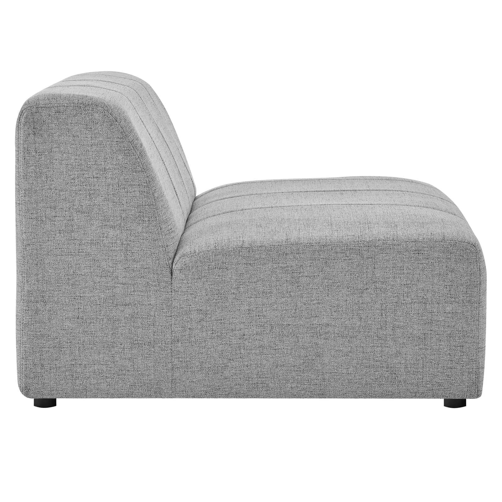 Bartlett Upholstered Fabric Armless Chair by Modway