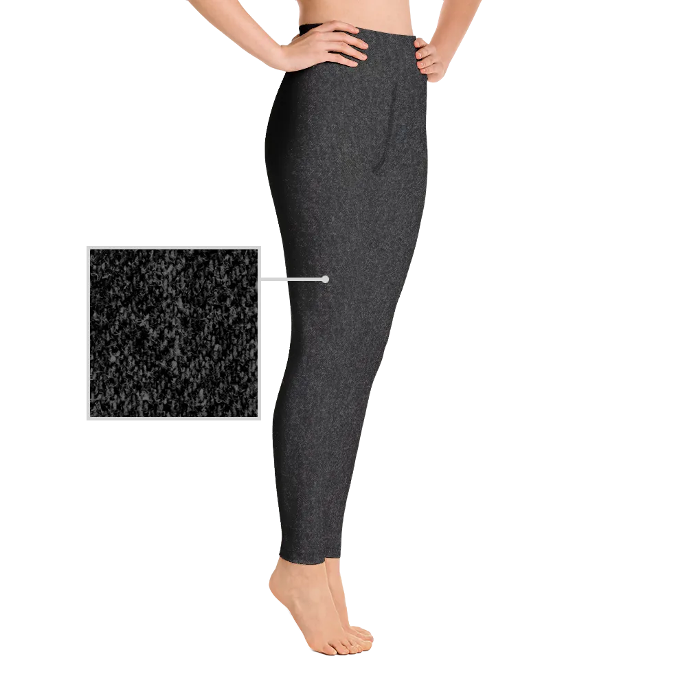 Black Denim Jean 256 Yoga Pants