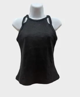 Black Double Strap Tank Top