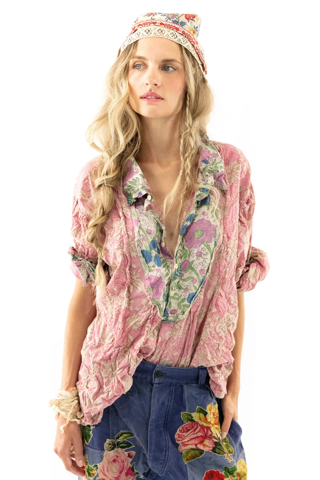 Block Print Tora Shirt | Pere1144