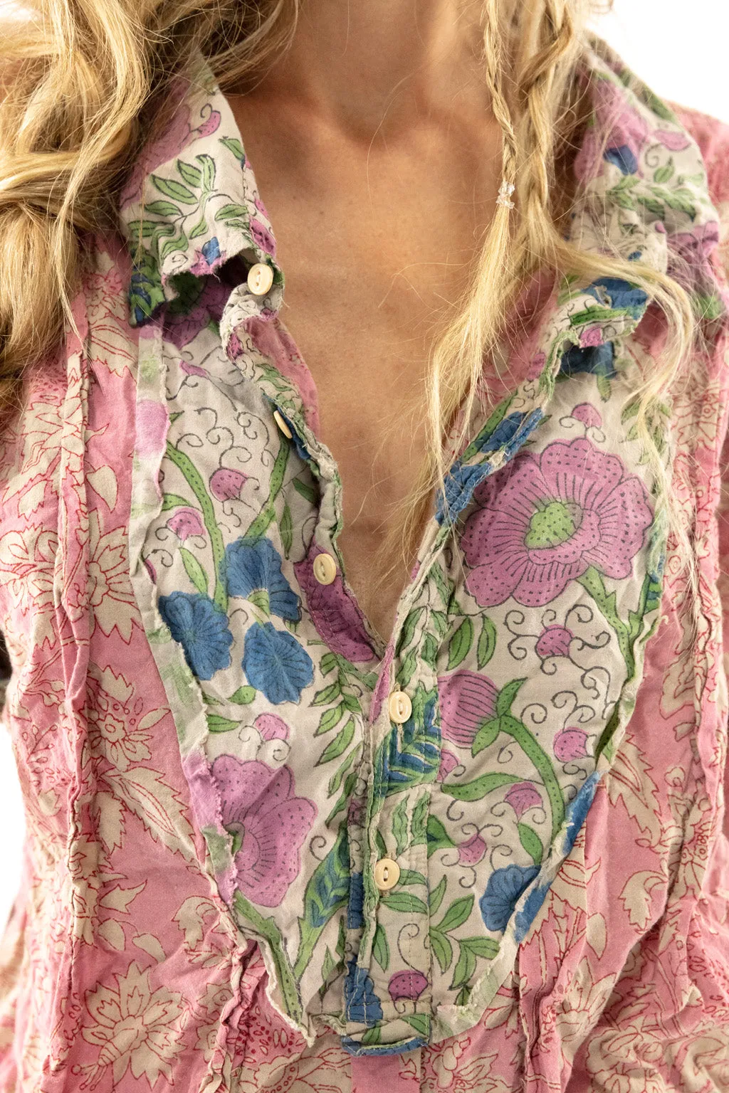 Block Print Tora Shirt | Pere1144