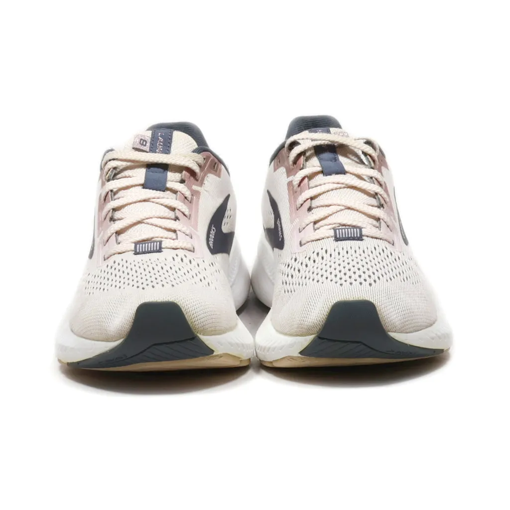 Brooks Launch Sport Shoes Leather Grey Colour For Women