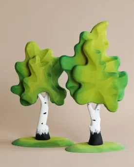 Bumbu Extra Large Wooden Birch Tree Set