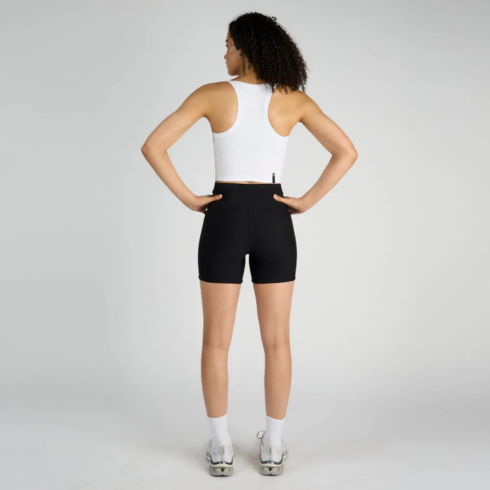 Cadence™ Crossover 5" Women's Compression Shorts - Black