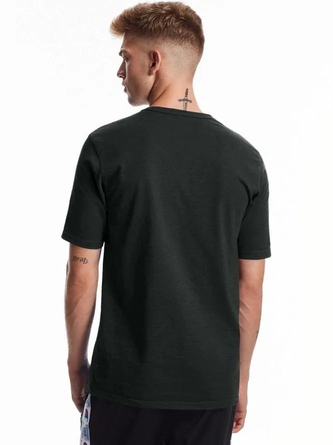 Champion Photo-real Jock Tag Heritage Tee Black GT19 586377 BKC