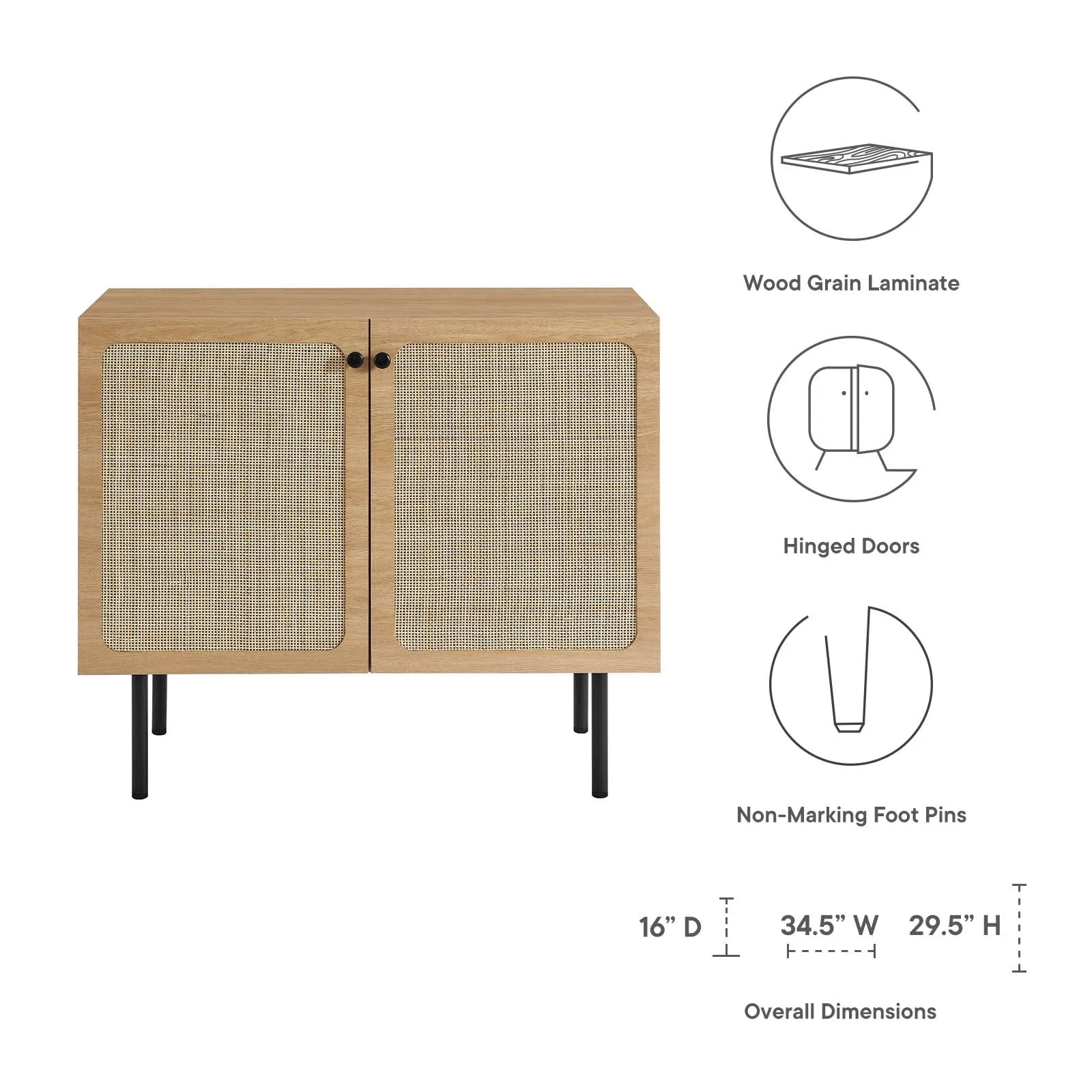 Chaucer Accent Cabinet by Modway
