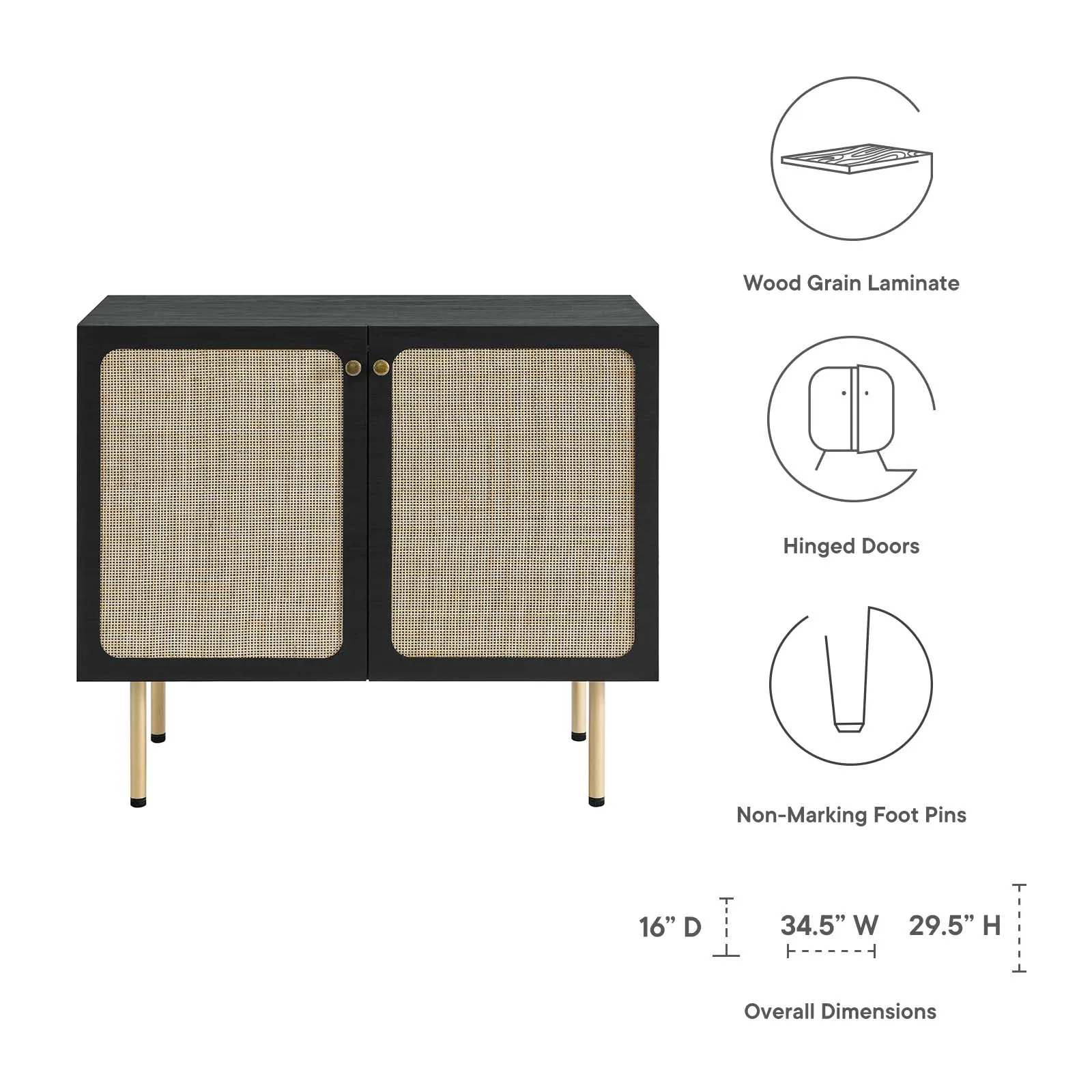 Chaucer Accent Cabinet by Modway