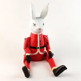 Christmas Rabbit Puppet - Large