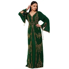 Cocktail Party Gown Designer Caftan