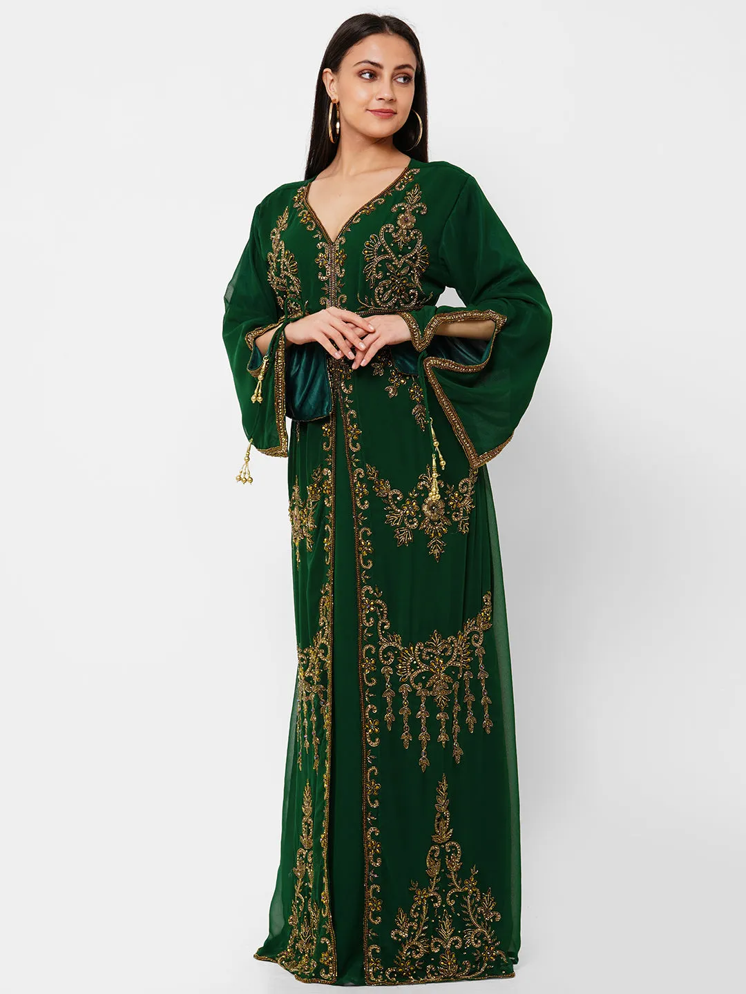 Cocktail Party Gown Designer Caftan
