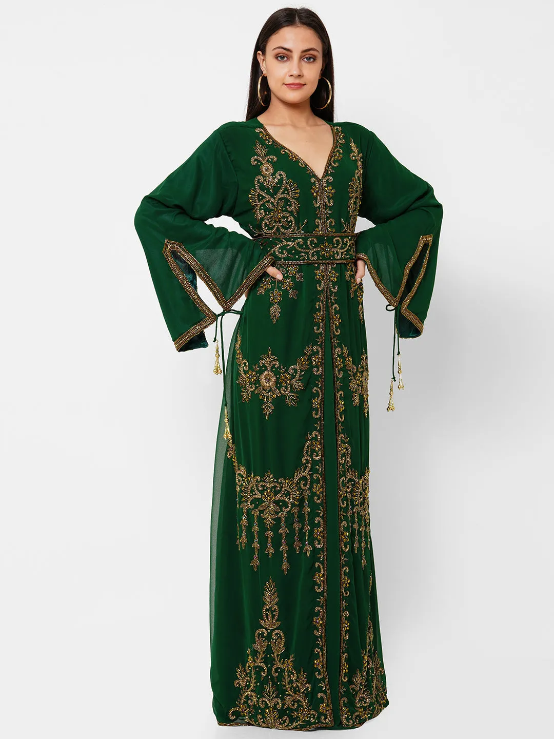 Cocktail Party Gown Designer Caftan