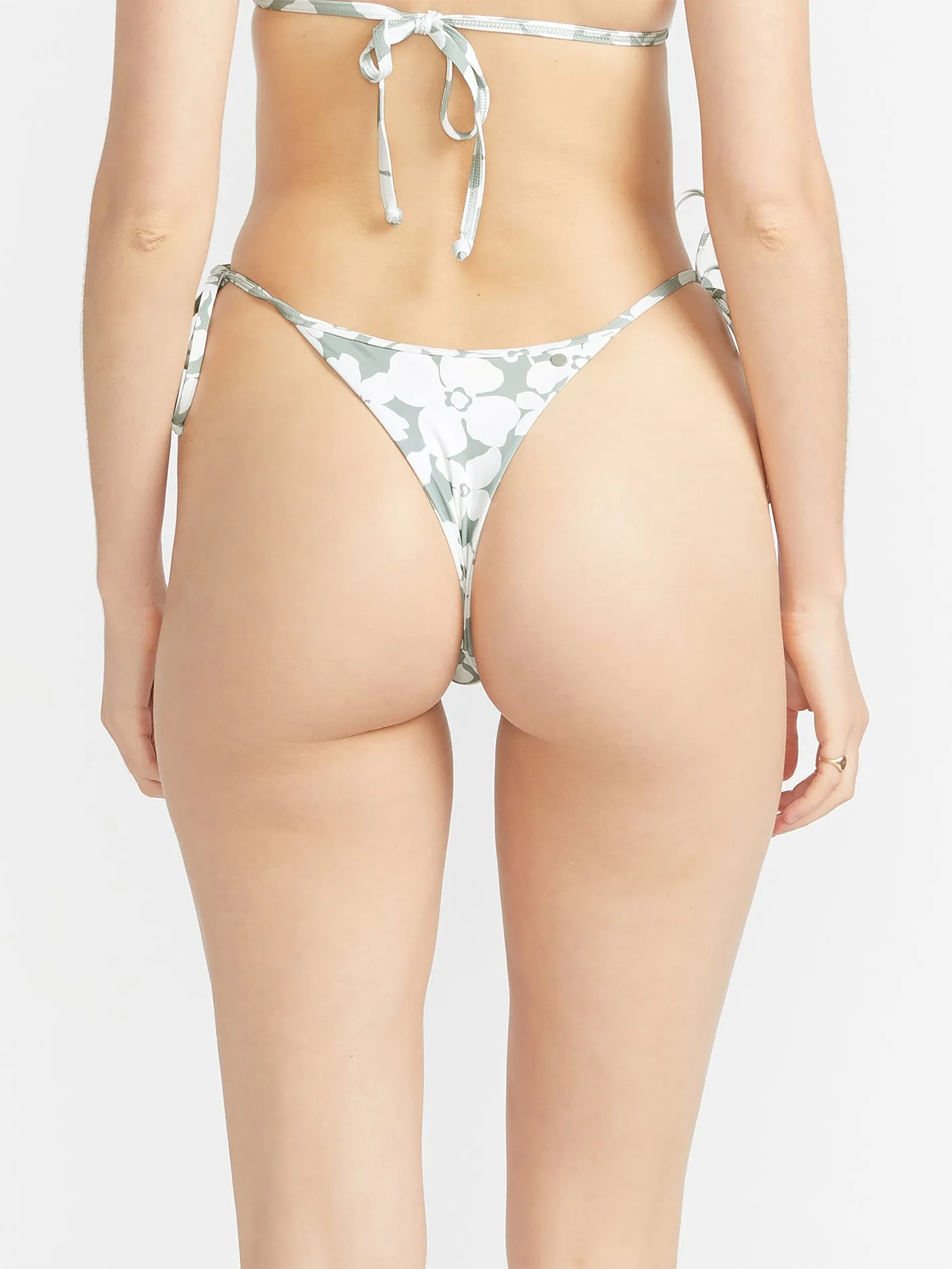 Coco Tiny Bikini Bottom - Sea Glass