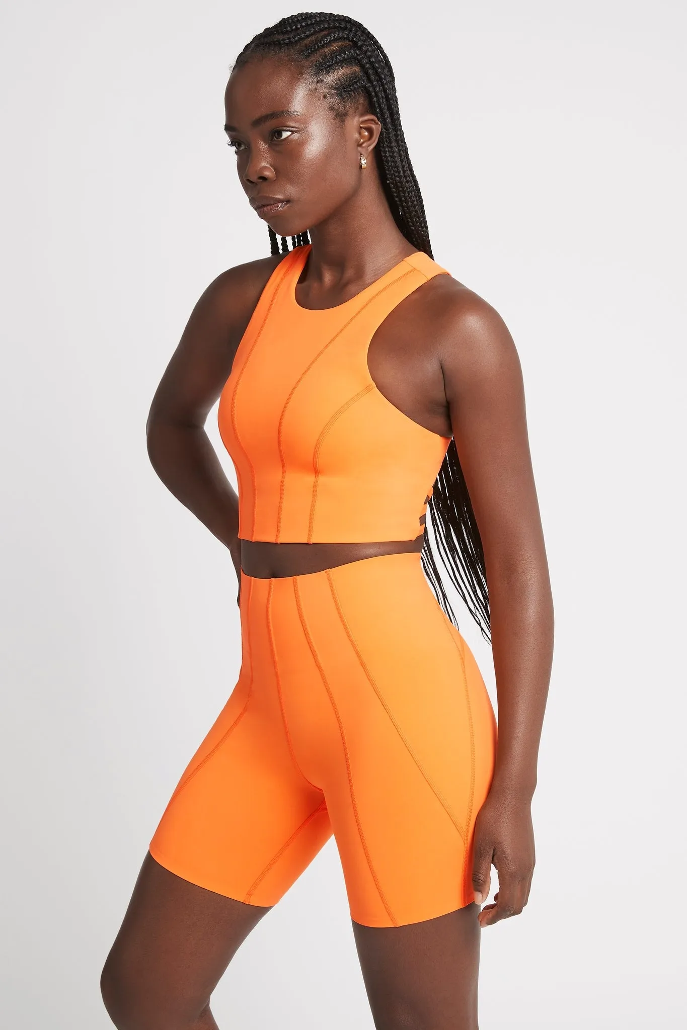 Cross Back Crop Top 316