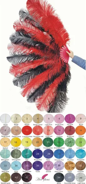 Custom Alternating color XL 2 layers 180 degree Full Open 34"x 68"