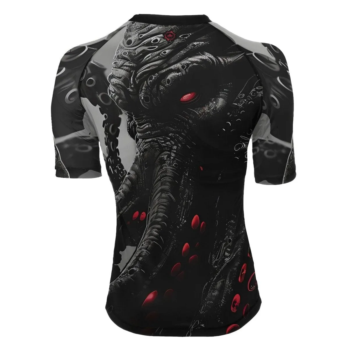 Darkness Cthulhu Women's Short Sleeve Rash Guard