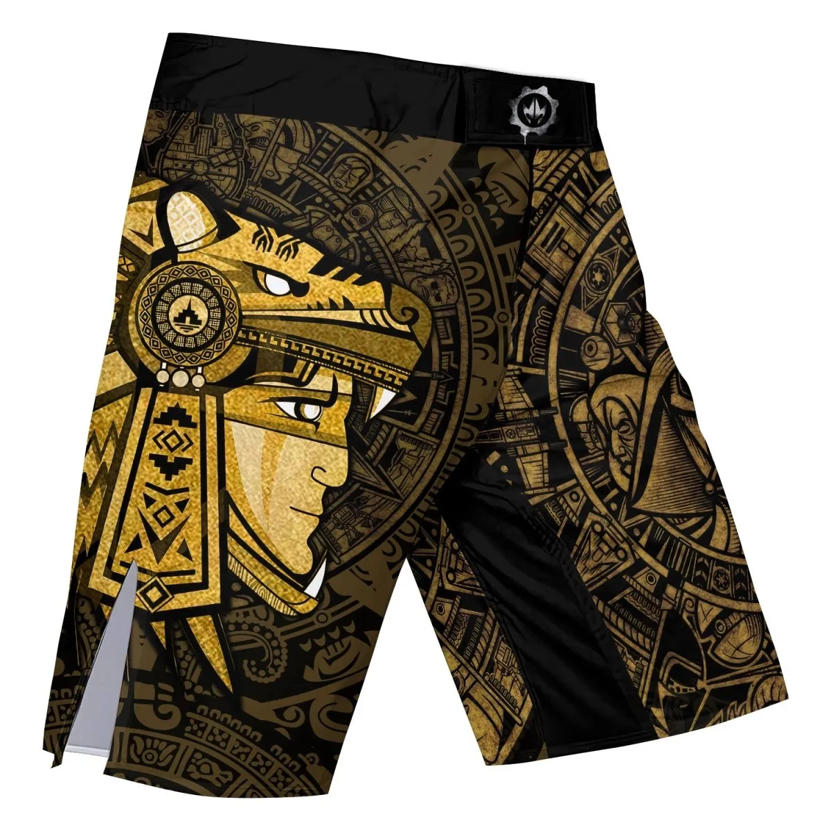 Darth Vader Aztec Calendar Fight Shorts