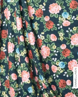 Digitrikoo, Babushka Roses - sininen/roosa