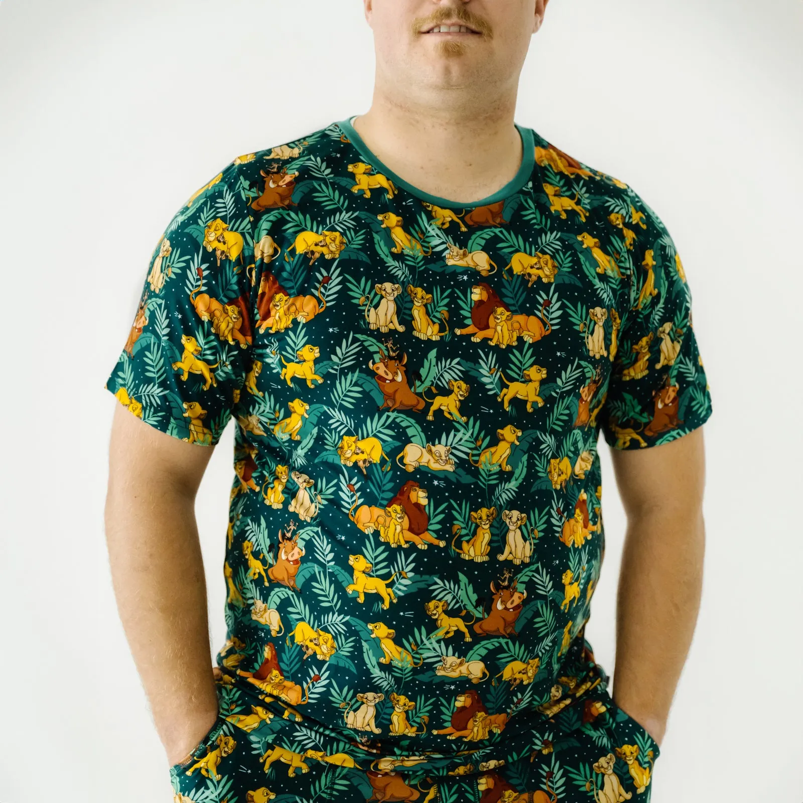 Disney Simba's Sky Men's Short Sleeve Pajama Top