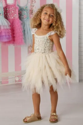 Emma Tutu Dress: Ivory