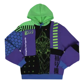 Eva Unit-01 Panel Hoodie