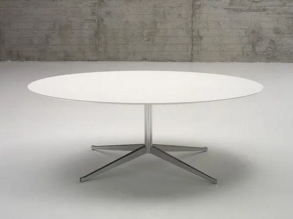 Florence Knoll 50" Round Table Desk