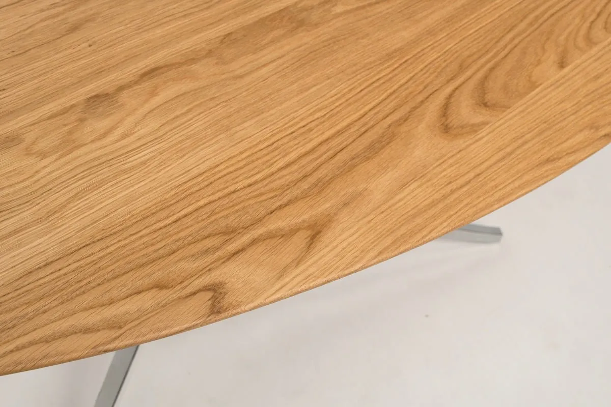 Florence Knoll 50" Round Table Desk