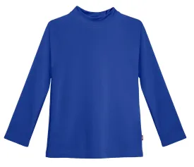 Girls Recycled Nylon UPF 50  Long Sleeve Rashguard | Lake