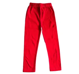 Girls’ Solid Cotton Leggings