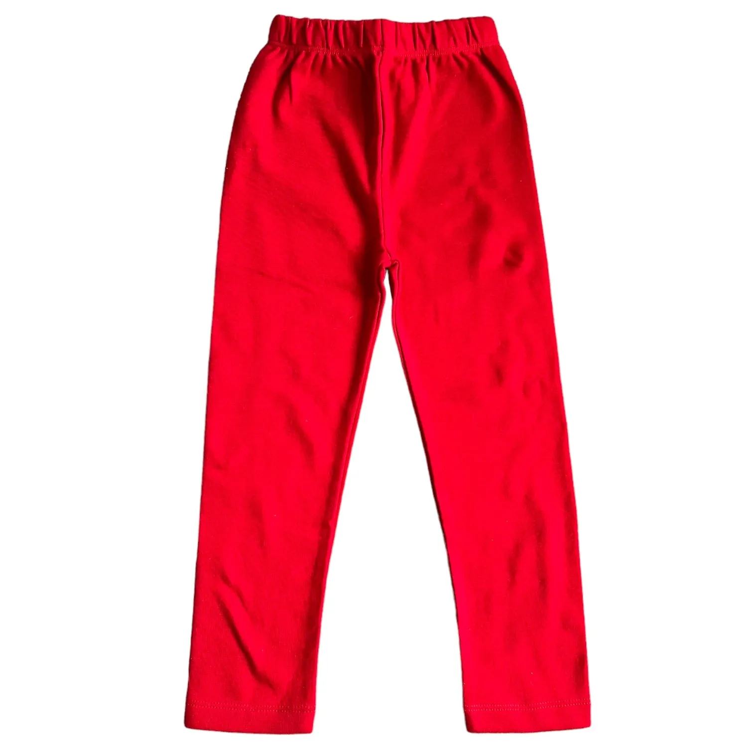 Girls’ Solid Cotton Leggings