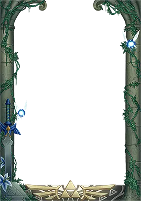 Goddess Bow Border Oversleeves (100ct JP/Standard)