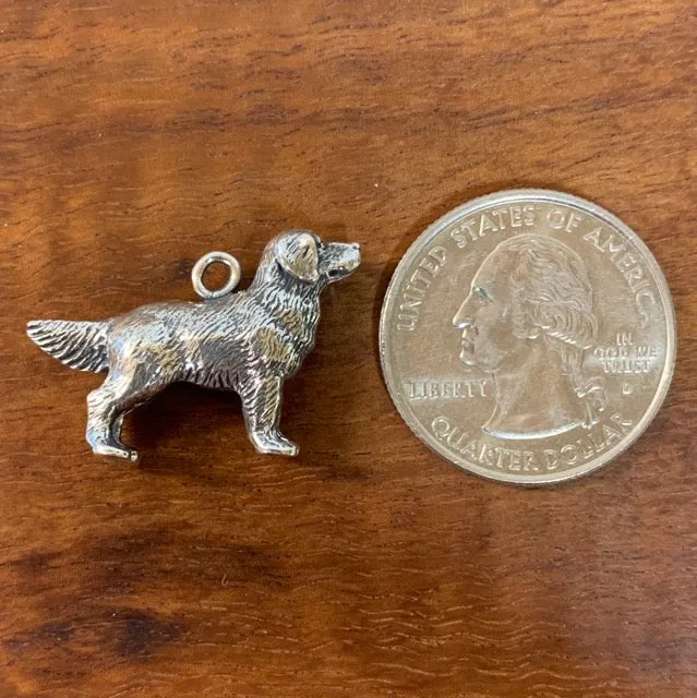 Golden Retriever Charm