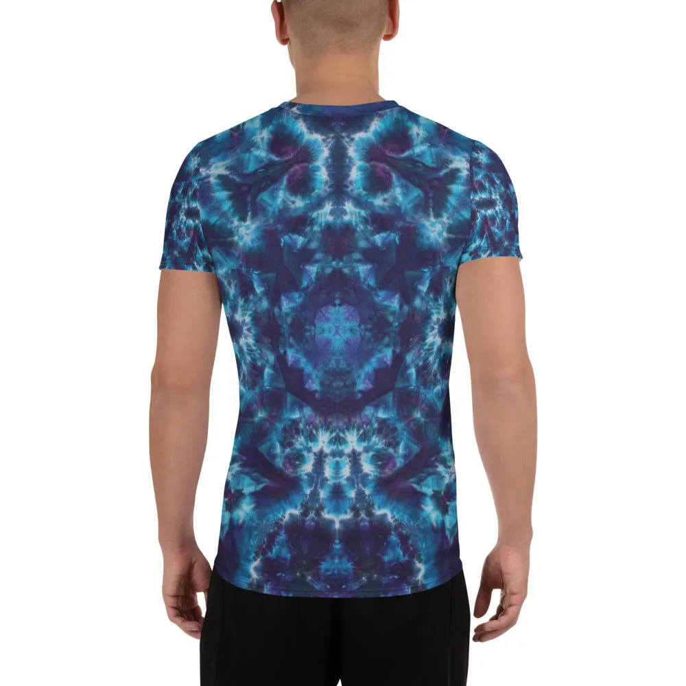 Heavenly Host' All-Over Print Men's Athletic T-shirt (Slim Fit)