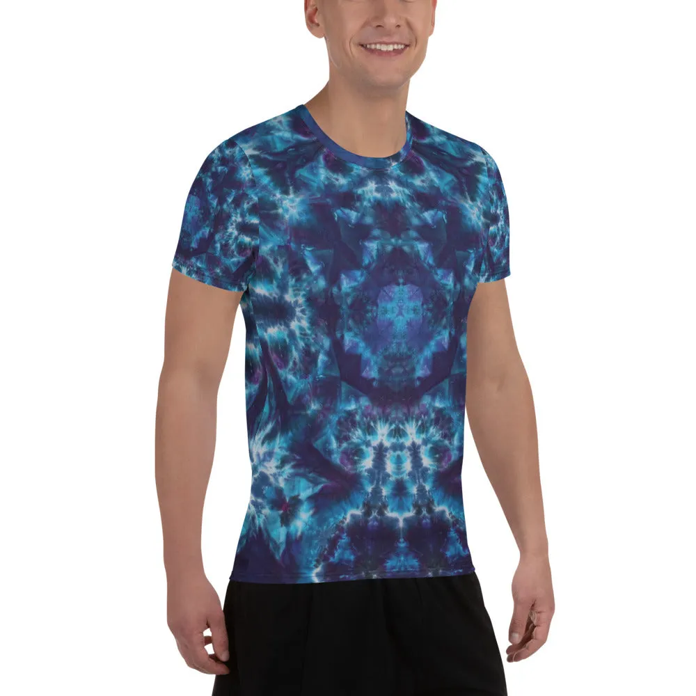 Heavenly Host' All-Over Print Men's Athletic T-shirt (Slim Fit)