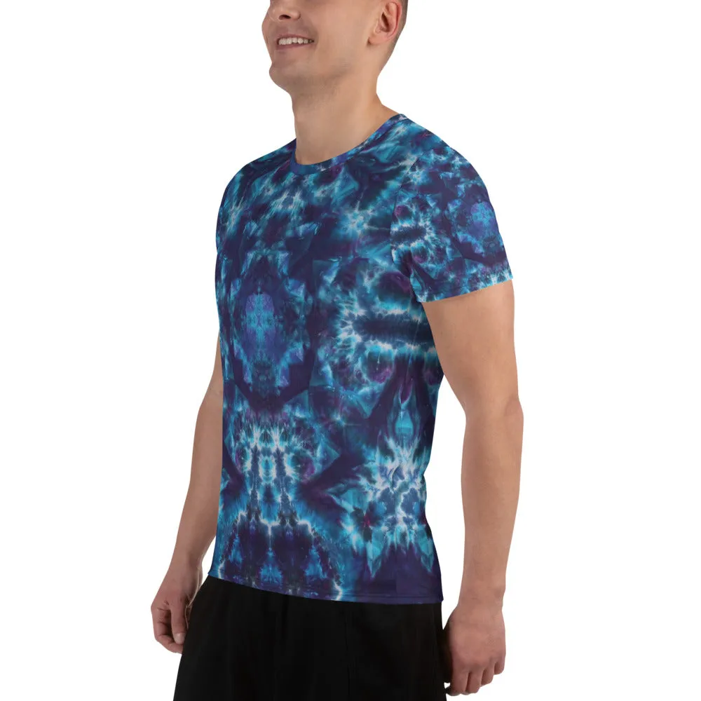 Heavenly Host' All-Over Print Men's Athletic T-shirt (Slim Fit)